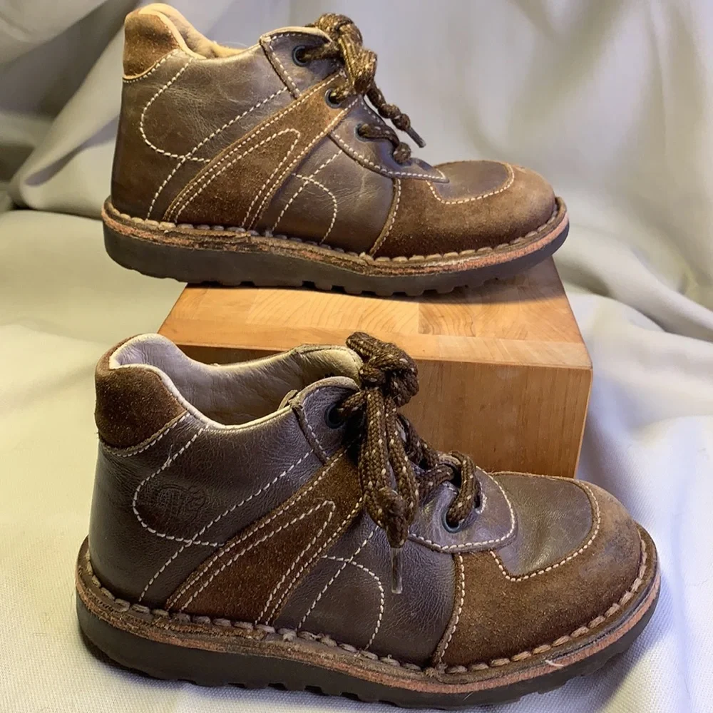 Naturino leather laceup boot amazing craftsmanship